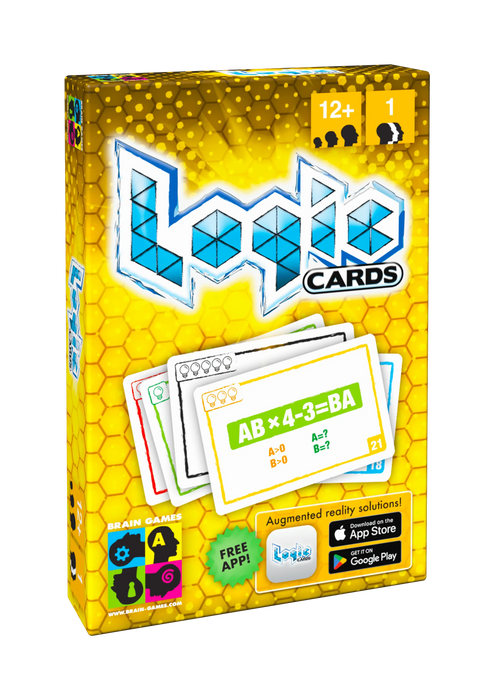 Brain Games LV Logic Cards Yellow