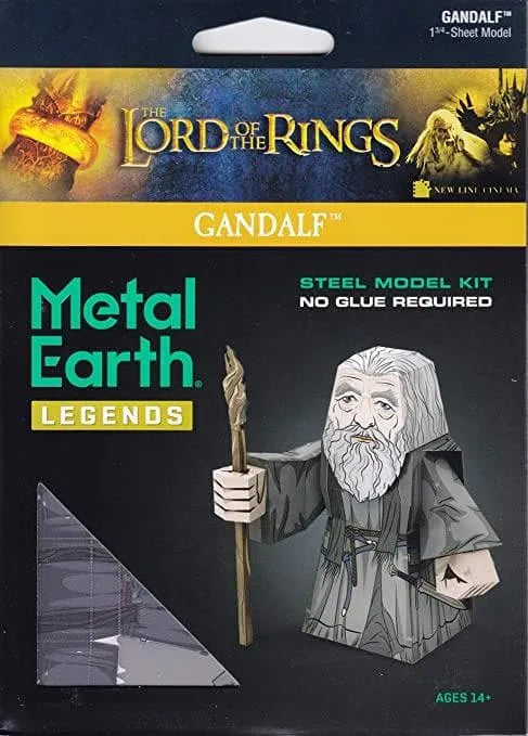 Brain Games LV Mēroga modelis Lord of the Rings: Gandalf, Legends metāla konstruktors