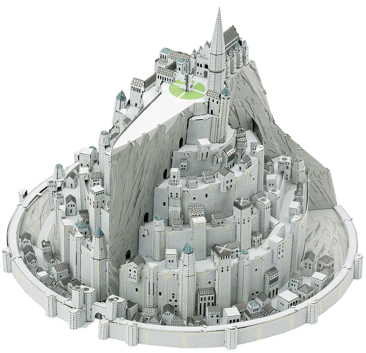 Brain Games LV Mēroga modelis Lord of The Rings: Minas Tirith, Premium Series metāla konstruktors