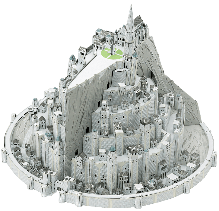 Brain Games LV Mēroga modelis Lord of The Rings: Minas Tirith, Premium Series metāla konstruktors