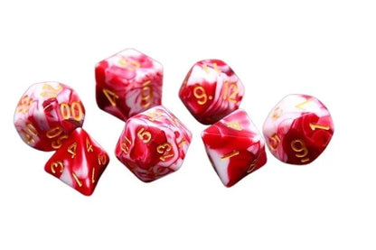 7 dices pack - Cherry Cream