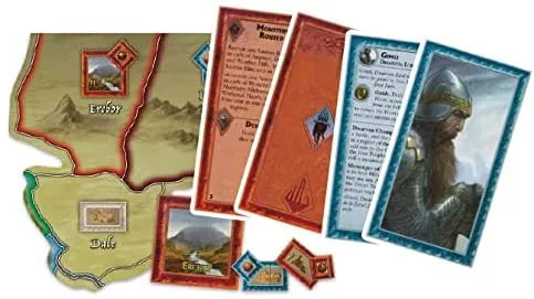 Brain Games LV galda spēles LOTR WOTR The Fate of Erebor Exp.