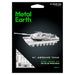 Brain Games LV Mēroga modelis M1 Abrams Tank, metāla konstruktors