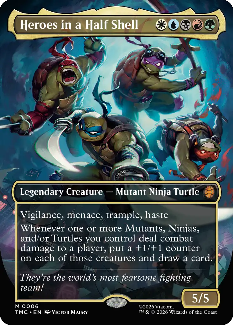 Magic: The Gathering - TMNT Commander Deck-komandieris