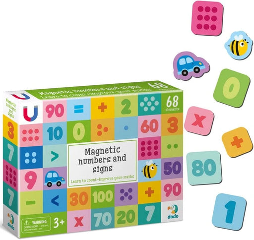 Brain Games LV Magnetic Numbers and Signs. Big set