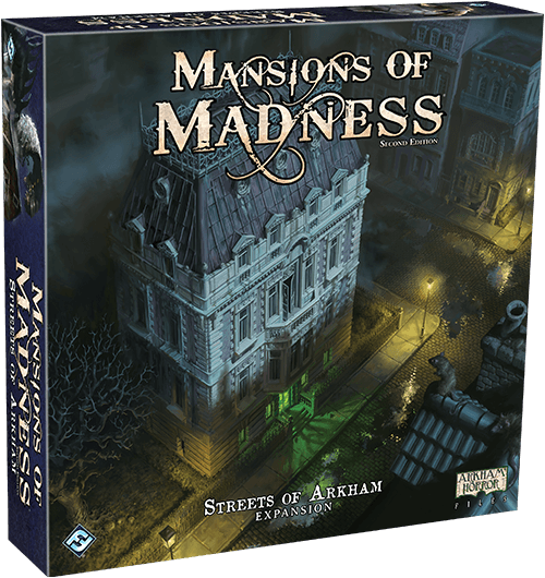 n/a galda spēles Mansions of Madness, 2nd Ed.: Streets of Arkham (paplašinājums)