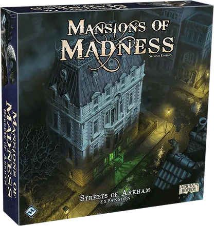 n/a galda spēles Mansions of Madness, 2nd Ed.: Streets of Arkham (paplašinājums)