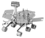 Brain Games LV Mēroga modelis Mars Rover, metāla konstruktors
