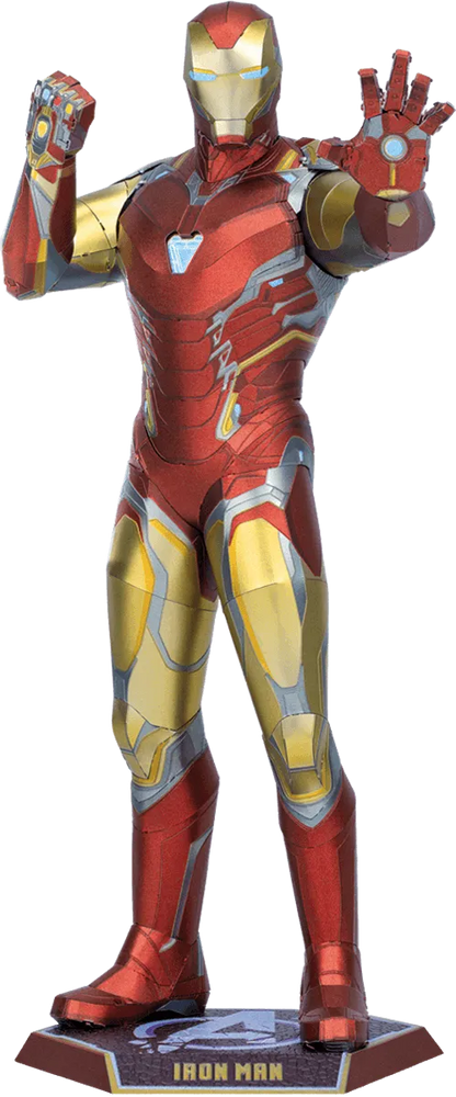 Brain Games LV Mēroga modelis Marvel: Iron Man, Premium Series metāla konstruktors