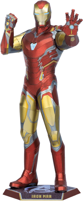 Brain Games LV Mēroga modelis Marvel: Iron Man, Premium Series metāla konstruktors