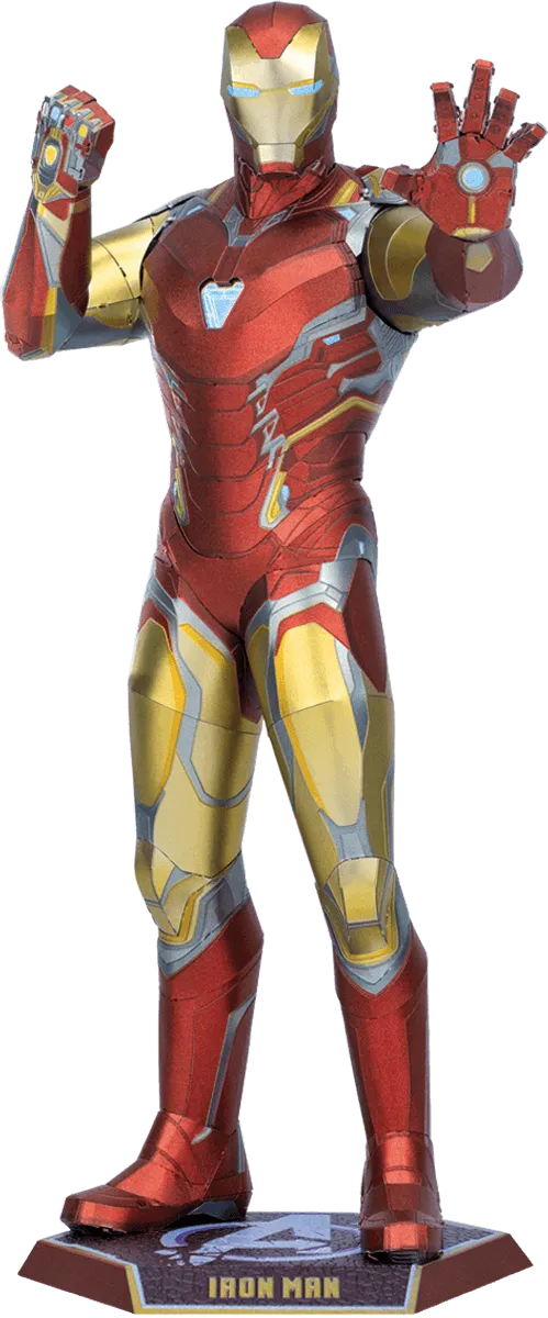 Brain Games LV Mēroga modelis Marvel: Iron Man, Premium Series metāla konstruktors