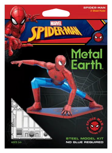 Brain Games LV Mēroga modelis Marvel: Spider-Man, metāla konstruktors