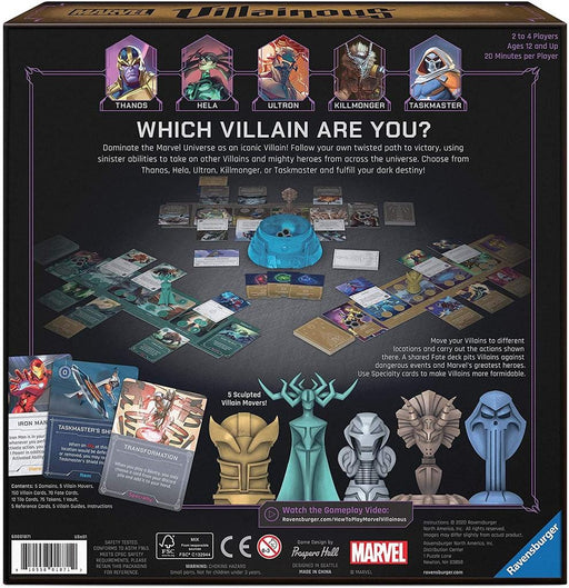 Brain Games LV galda spēles Marvel Villainous Infinite Power