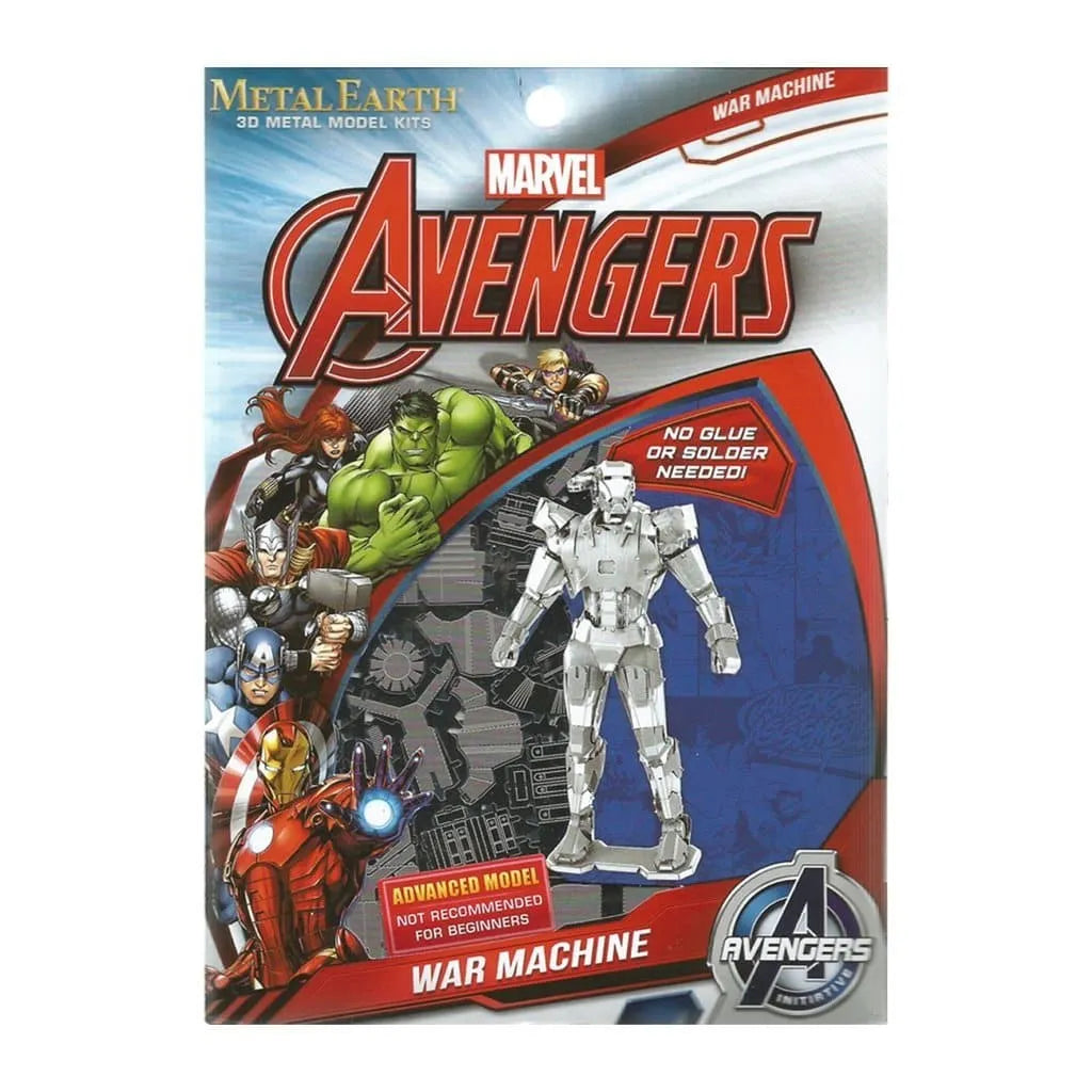 Brain Games LV Mēroga modelis Marvel: War Machine, metāla konstruktors