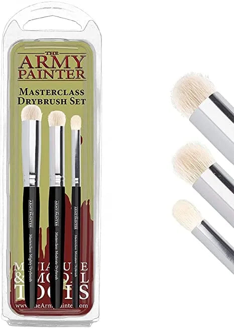 Brain Games LV Krāsošanas piederumi Masterclass Drybrush otu komplekts