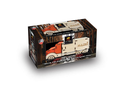 Brain Games LV Maze1 Truck Secret Escape Box