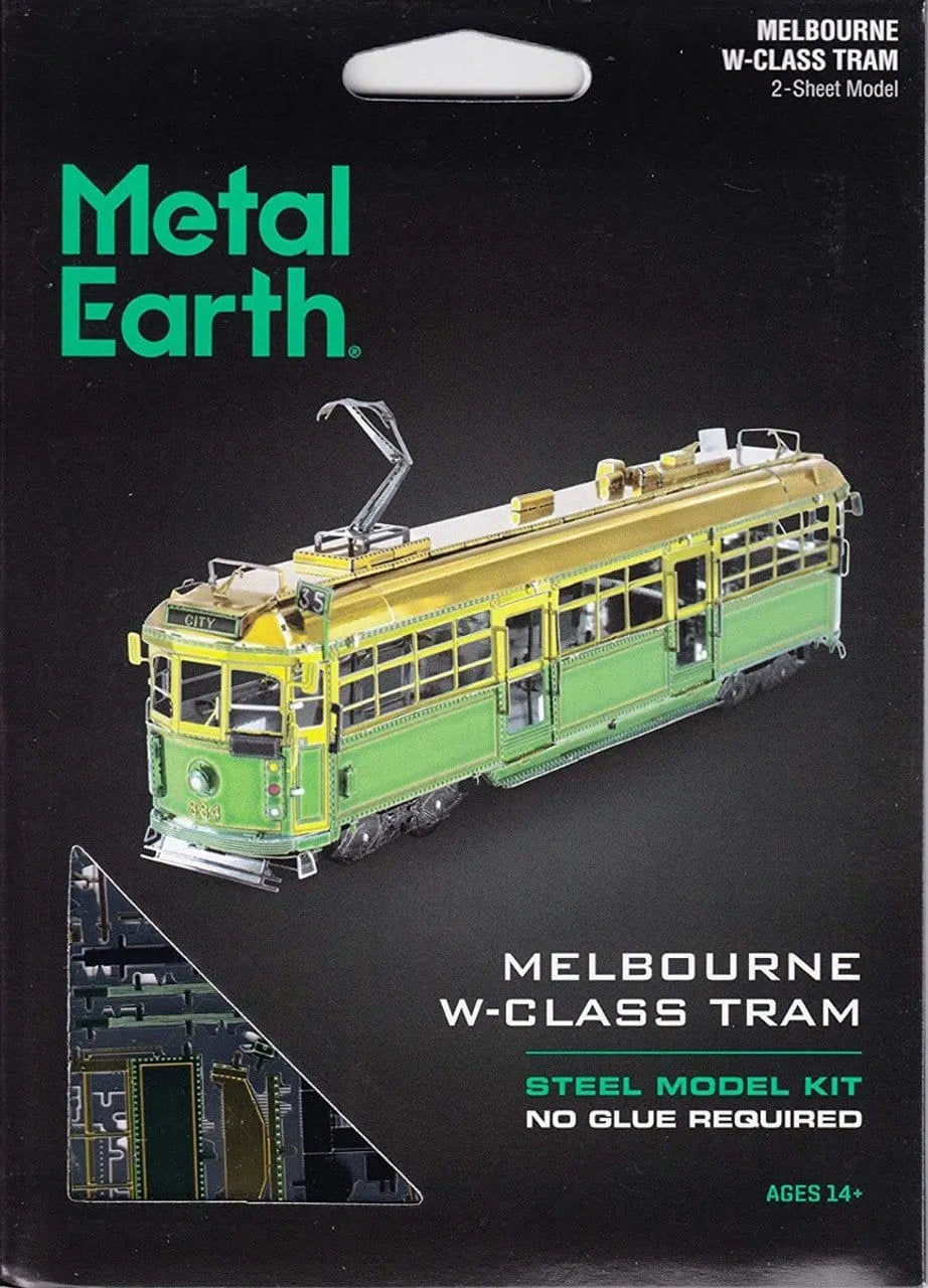 Brain Games LV Mēroga modelis Melbourne W-Class Tram, metāla konstruktors