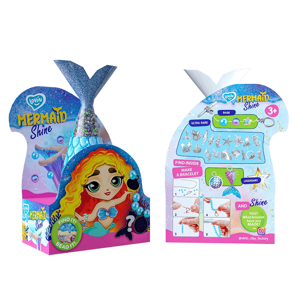 Brain Games LV Mermaid Shine Blue TM Lovin Slime-gum 250 ml