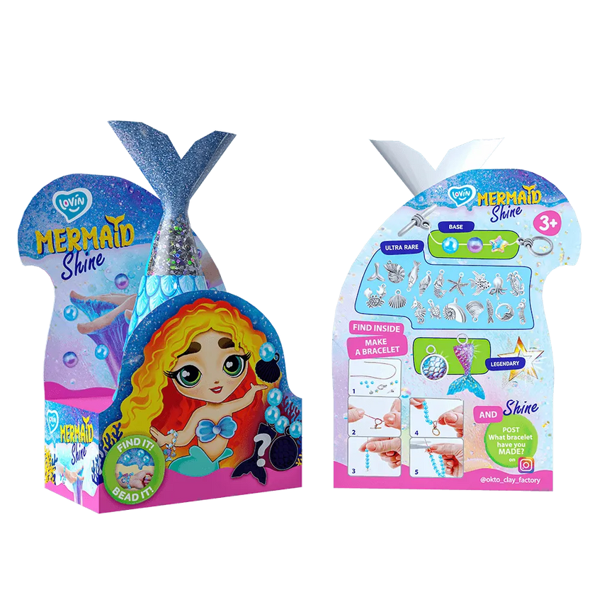 Brain Games LV Mermaid Shine Blue TM Lovin Slime-gum 250 ml