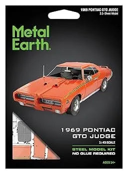 n/a Modeļi Metal Earth - 1969 Pontiac GTO Judge
