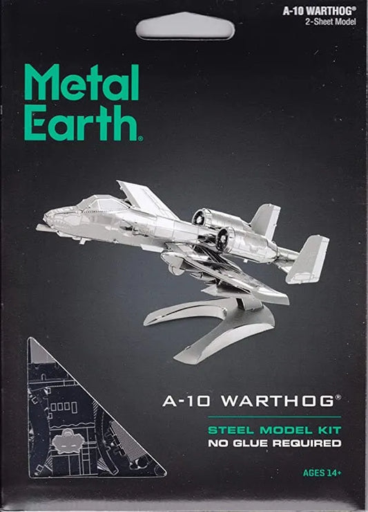 n/a Prāta mežģi Metal Earth - A-10 Warthog, konstruktors