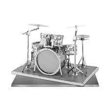 n/a Prāta mežģi Metal Earth - Drum Set, konstruktors