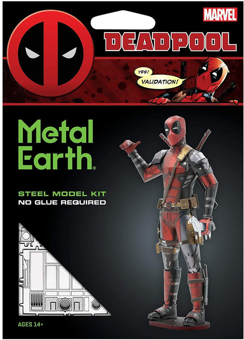 Brain Games LV Metal Earth - Marvel: Deadpool, metāla konstruktors