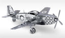 n/a Prāta mežģi Metal Earth - P-51 Mustang, konstruktors