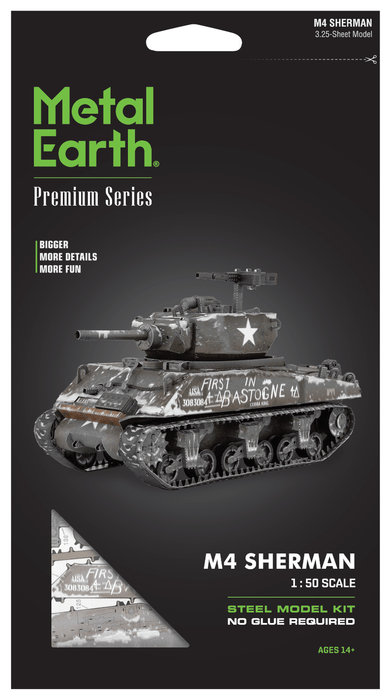 Brain Games LV Metal Earth Premium Series: M4 Sherman Tank
