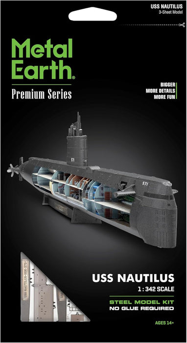 Brain Games LV Metal Earth Premium Series: USS Nautilus