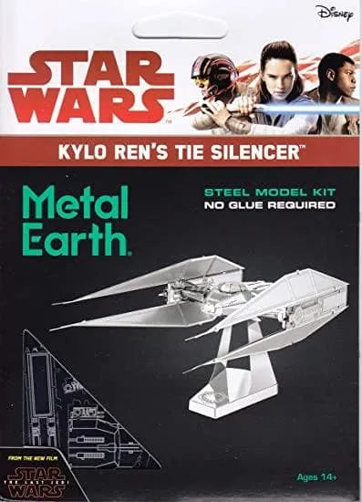 Brain Games LV Metal Earth - Star Wars: Kylo Ren's Tie Silencer, metāla konstruktors