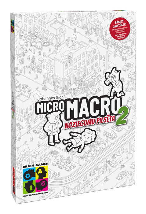 BrainGames galda spēles MicroMacro: Noziegumu pilsēta 2