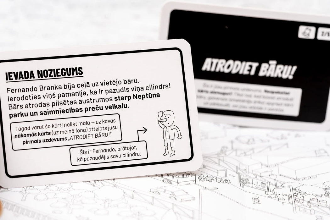 Brain Games galda spēles MicroMacro: Noziegumu pilsēta