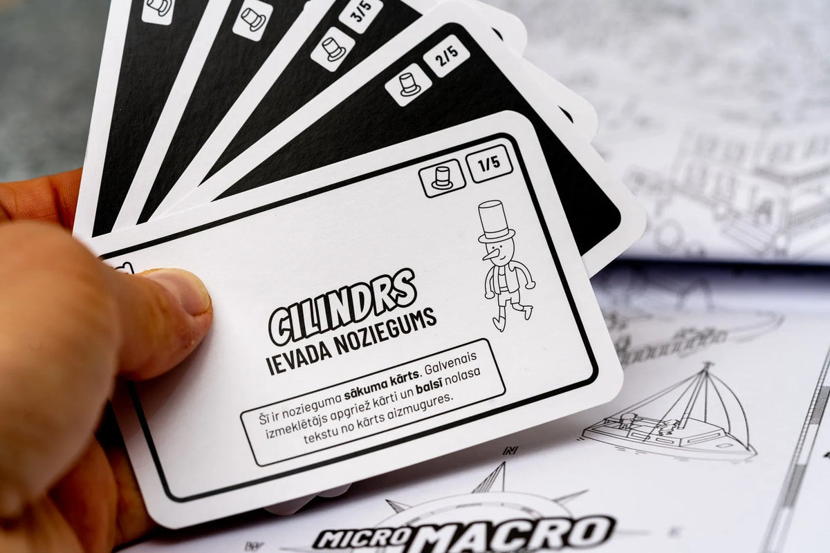 Brain Games galda spēles MicroMacro: Noziegumu pilsēta