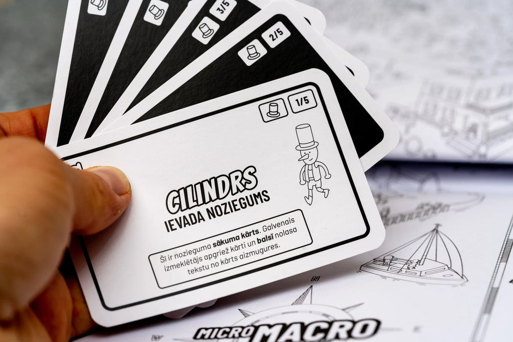 Brain Games galda spēles MicroMacro: Noziegumu pilsēta