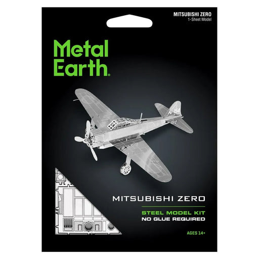 Brain Games LV Mēroga modelis Mitsubishi Zero, metāla konstruktors