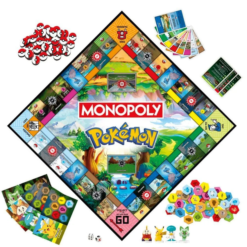 Brain Games LV Monolpoy Galda spēle Pokemon EE/LV