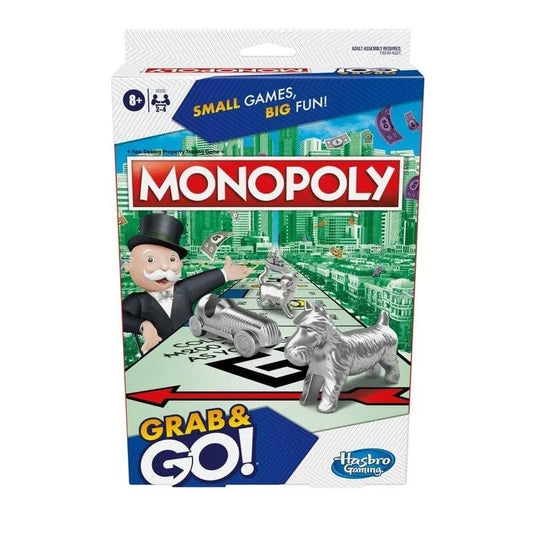 Brain Games LV n/a Monopoly Ceļojumu spēle „Grab&Go”