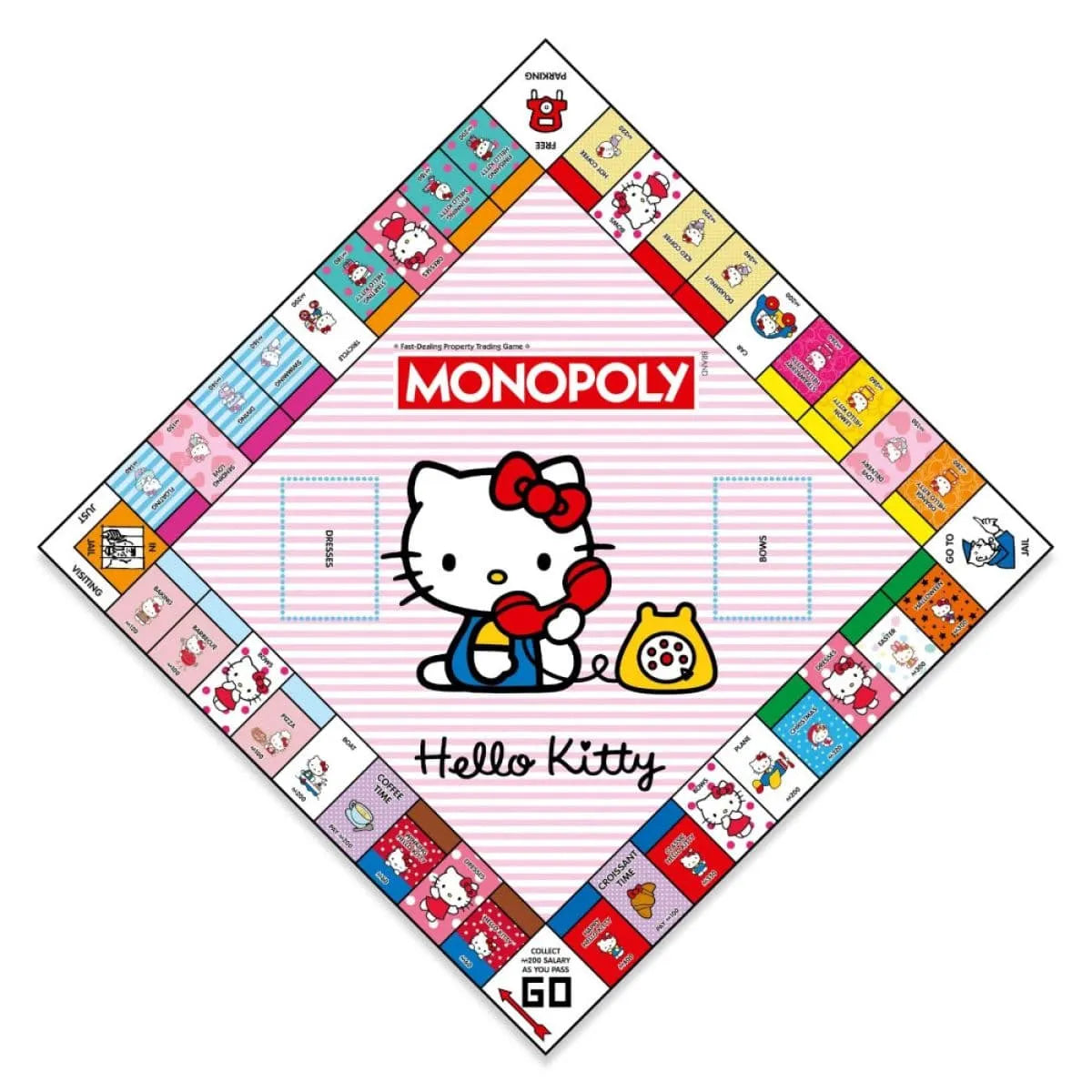 n/a Ģimenei Monopoly Hello Kitty