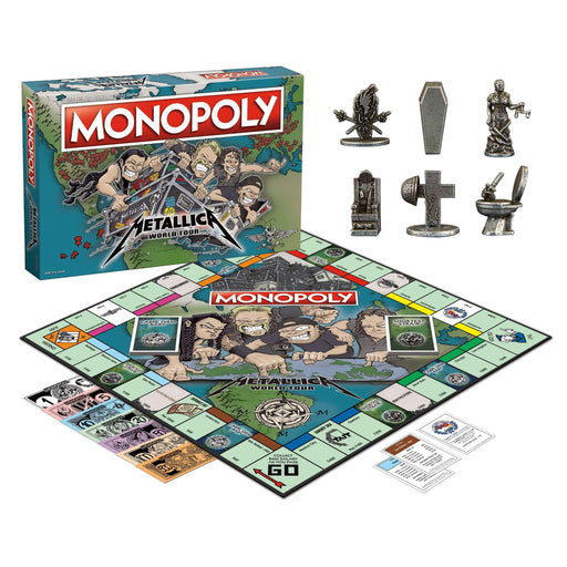 n/a galda spēles Monopoly Metallica