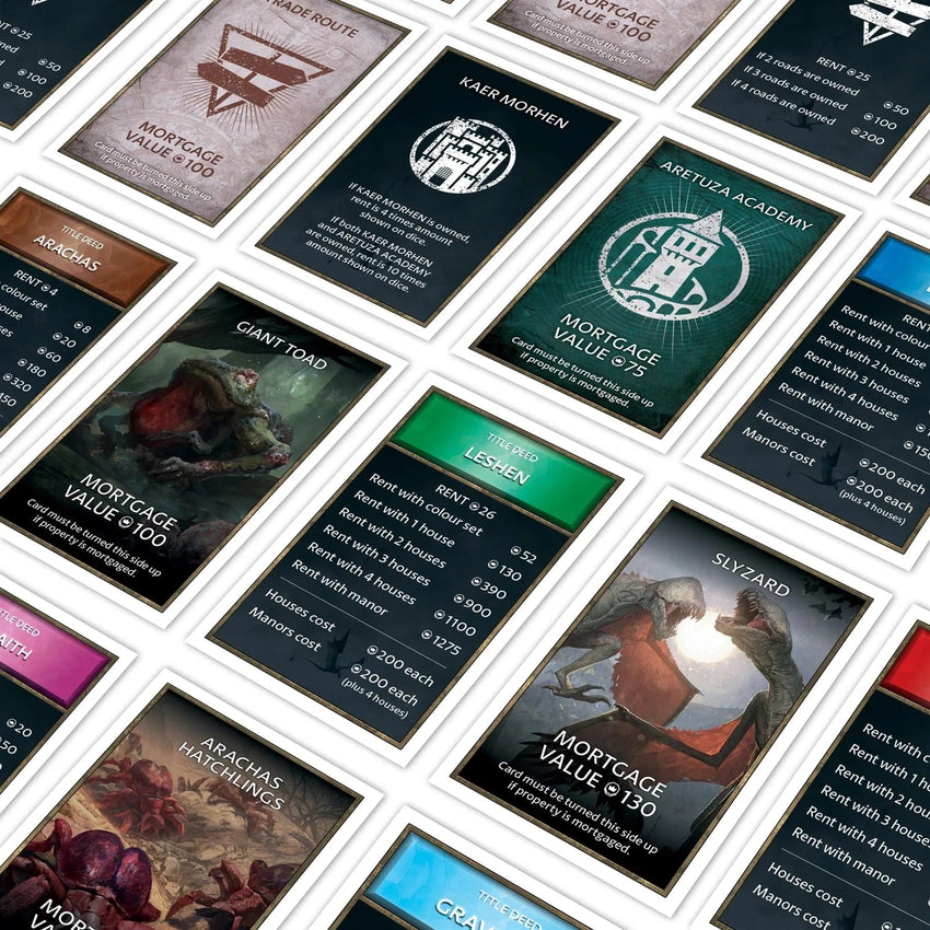 n/a Ģimenei Monopoly The Witcher