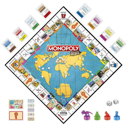 Brain Games LV galda spēles Monopoly: World Tour RUS
