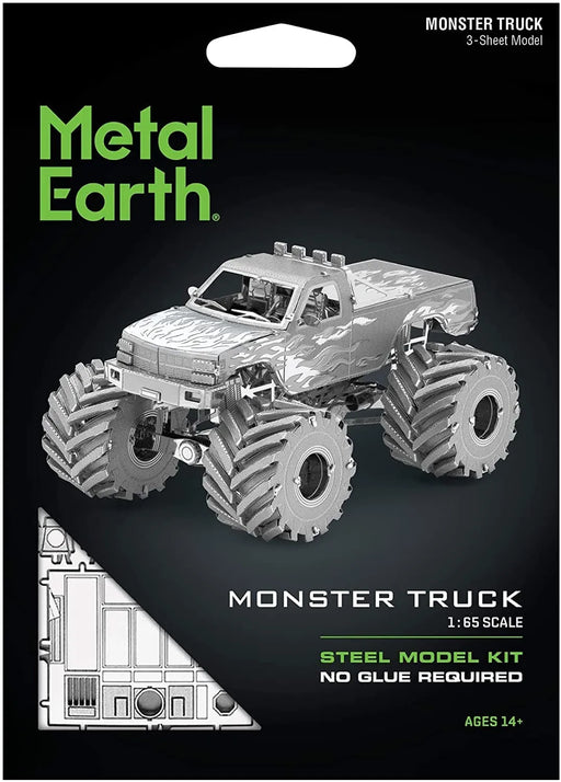 Brain Games LV Mēroga modelis Monster Truck, metāla konstruktors