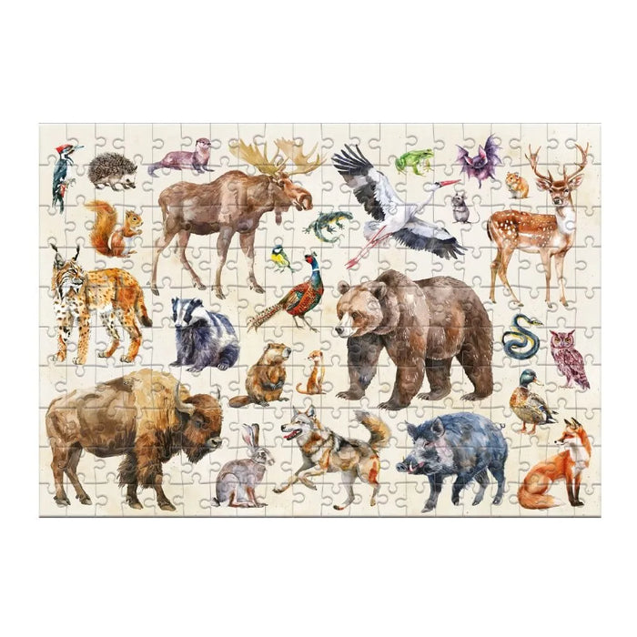 Brain Games LV Montessori puzzle "Forest animals"
