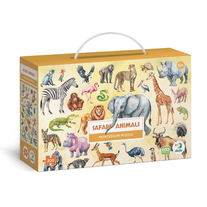 Brain Games LV Montessori puzzle "Safari animals"