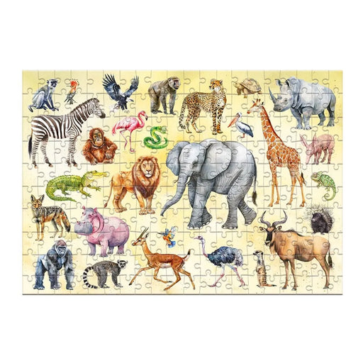 Brain Games LV Montessori puzzle "Safari animals"