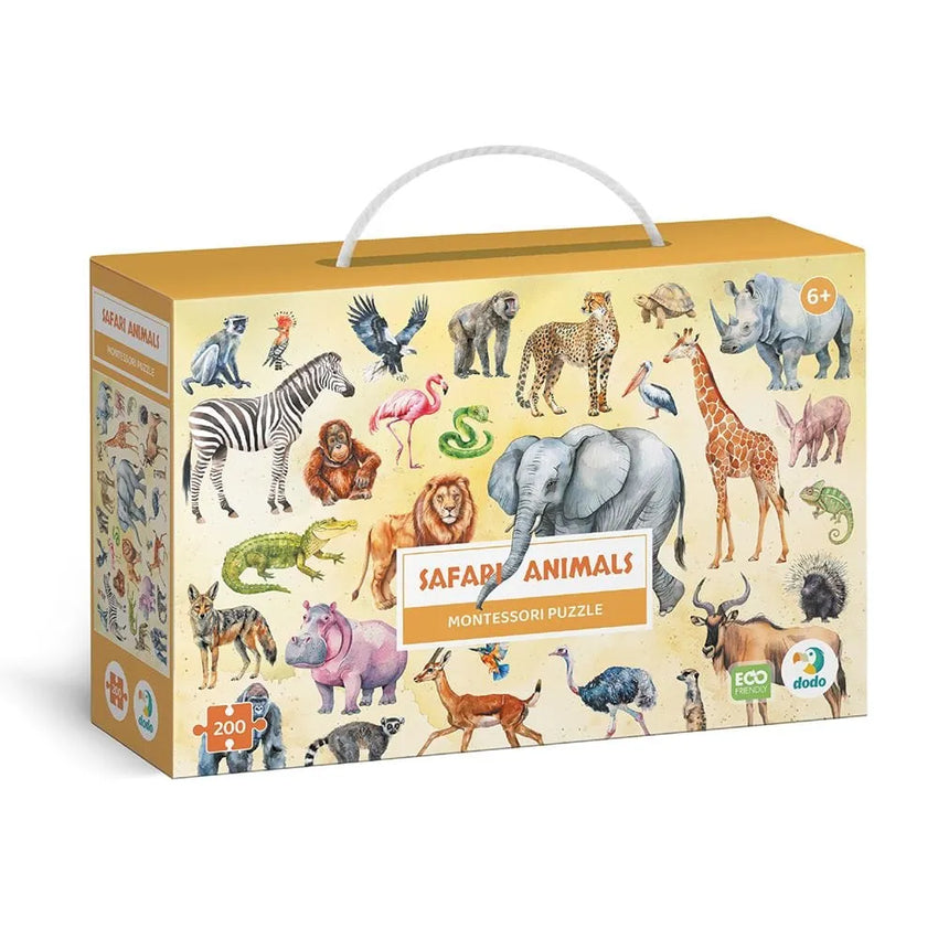 Brain Games LV Montessori puzzle "Safari animals"