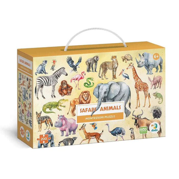 Brain Games LV Montessori puzzle "Safari animals"