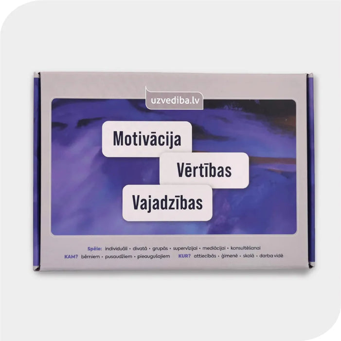 Brain Games LV Motivācija, Vērtības, Vajadzības