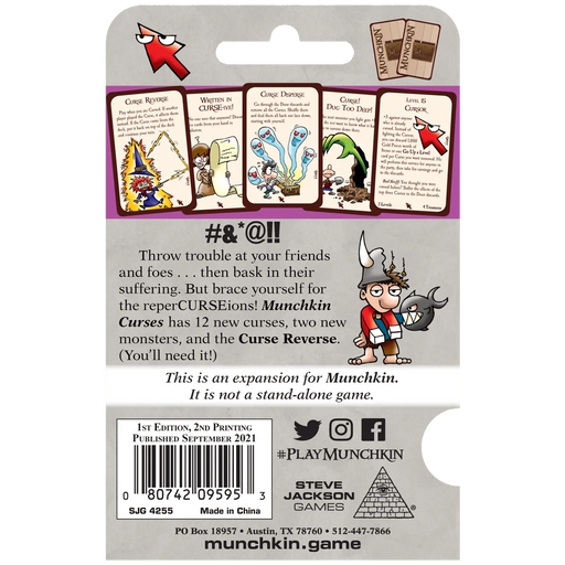 Brain Games LV Munchkin Curses